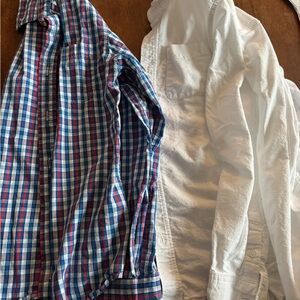 Boys youth dress bottom down shirts